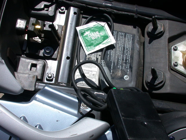 A clean alcohol wipe.