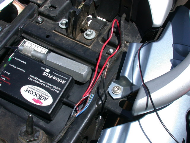 Wires ready to be soldered